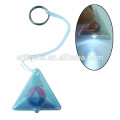 Promotion gifts reflection keychain with led